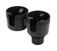 Car Cup Expander Adapter - Holder Insert with Extendable Grip | Multi-Function Drink Slot for Oversized Bottles, Travel Flasks, Cold Brew Containers | Secure Car Interior Accessory for Road