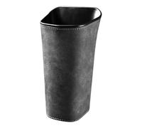 Car Cup Holder, Clip-On Vehicle Storage Bin, Leakproof Trash Container, Portable Organizer for Travel, RV, Truck, Motorcycle, Camping, Outdoor Car Interior Accessory, Black