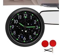 Car Dashboard Clock, Glowing Small Analog Clocks, Quartz Luminous Watch Decor Replacements, Vintage Clock With Clip And Sticker, For Car, Dashboard, Motorcycle, Vehicle Interior Vent Decoration