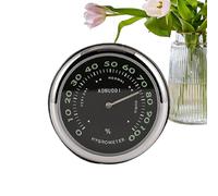 Car Dashboard Clock, Mini Hygrometer with Adhesive, Luminous Vent Watch Compact Portable for Vehicles, RVs, Trucks, Home Use, Compact and Stylish Timepiece for Your Car