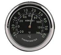 Car Dashboard Clock Stick On, pequeño coche higrómetro con adhesivo, 1,5 pulgadas, Luminous Vent Clocks, Compact Watch, ideal para vehículos, RVs, Trucks, Home Use, White/Black