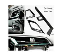 Car Dashboard Cover Case for 10th Generation Models from 2016 to 2021 Decorative Inner Frame Sticker B