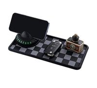 Car Dashboard Mat - Anti Slip Dash Pad, Car Dashboard Organizer with Parking Number, Universal Organizer For Phones, Sunglasses, Keys, Gadgets, Interior Decor For Trucks, RVs, Sedans, Vehicle Storage