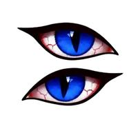 Car Decals - Scary Eye Design Car Rearview Mirror Stickers