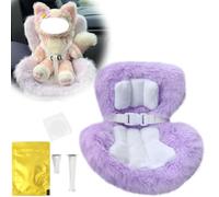 Car Decoration Accessories for Dolls, Car Air Vent Safety Seat, Perfect for Car Decoration and Display, Plush Doll Sofa, Cute and Functional Car Ornament for Fans and Doll Collectors (B-1)