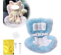 Car Decoration Accessories for Dolls, Car Air Vent Safety Seat, Perfect for Car Decoration and Display, Plush Doll Sofa, Cute and Functional Car Ornament for Fans and Doll Collectors (D-1)
