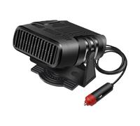 Car Defroster Windshield Heater - 12V Plug In Auto Window Demister, Rapid Frost Ice Fog Removal Heating Device, Portable Car Climate, Winter Driving Solution For Sedan RV SUV Taxi Cold Morning
