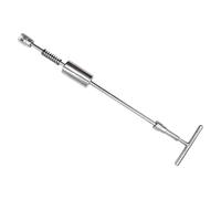 CAR DENT PULCER - Herramienta de quiebra de abolladura | Kit de reparación de abolladuras | T Bar Bar Scratch Remover con 10 pestañas de extracción reemplazables | Acero al carbono eliminar extractor