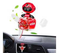 Car Diffuser for Various Models, Cute Car Vent Ornament, Robot Perfume Diffuser, Rotating Car Air Freshener, Aromatherapy Car Supplies, Car Aromatherapy Ornament, Vent Diffuser for Cars