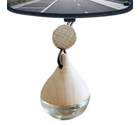 Car Diffuser, Refillable Aromatherapy Fragrance Oil, Perfume Freshener, 1.77x1.38inches Reusable Design, for Auto, Adult, Family Use, Stress Relief, Pleasant Scent