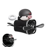 Car Diffuser Vent Clip, Airplane Style Airs Outlet Fragrance Diffusers with Long Lasting Scent, Sleek Air Freshener for Truck, Dashboard, Interior, Travel, Commute, Daily Driving
