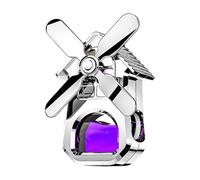 Car Diffusion Vent Clip, Adjustable Windmill Aromatherapy Accessory with Rotation, Freshener for Refined Fragrance Control for Women Girls Family Vehicles Home Rooms Travel Use