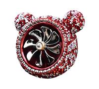 Car Diffusion Vent Clip - Pink/Gold, Long Lasting Stylish Fan Air Freshener Glitter, Car Odor Eliminator, Odor Neutralizer, Rotating Fan Design, 2.5 pulgadas | Auto, Truck, SUV, Cars, Van, Taxi