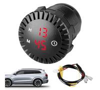 Car Digital Clock - LED Display Waterproof Watch