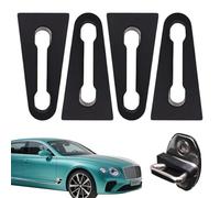 Car Door Buffer, Rubber Noise Damper, Shock Absorber Pad, 11x10x1cm, Quiet Ride Accessory, 4-Piece Anti-Vibration Kit, Fit, Highway and Daily Commute Use Improved Auditory Experience