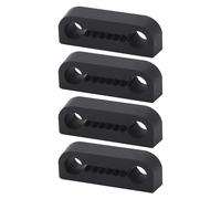 Car Door Bumpers - 4pc Shock Absorbing Silicone, Universal Sound Dampening Pad Silent Closing | Buffer Guard Vibration Reduction Protector For Trailer, Automotive SUV RV Sedan