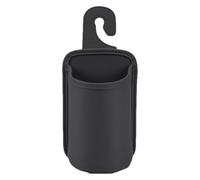 Car Door Cup Holder, Vehicle Beverage Container Storage, 4.13x9.84 Inches, Leather Backseat Organizer Box, Travel Truck Interior Accessory, for Road Trip Convenience Rack for Drinks