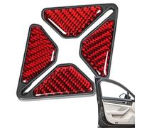 Car Door Edge Protector - 2Pcs Carbon Fiber Auto Door Edgee Guards, Anti-Scratch | No Glue Left Cars Doorr Edge Trim, Stylish Car Decoration, Auto Exterior Accessories