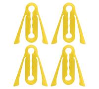 Car Door Lock Cover - 4 Piece Shock Absorption Protector Pad - Reduces Noise Car Door Lock Silicone Protective Pad | for Automotive Garage Outdoor Parking Suv Interior Truck