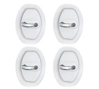 Car Door Lock Decorative Cover - Silicone, Universal Lock Latches Protector Anti-Rust Noise-Reducing Design | Scratch-Resistant Silent Guard Car Accessory, Door Latch Cap For Sedans, SUVs, Tru