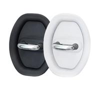 Car Door Lock - Silicone Protective Cover, 4PCS Waterproof Auto Latch Cushion | Vehicle Decorative Pads, Anti-Collision Noise Reduction, Universal Automotive Door Safety For Cars Trucks SUVs