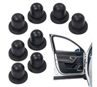 Car Door Screw Cover - Universal Silicone Protection Cap | 8 Piece Interior Trim Accessory | Rust Proof Dust Proof Limit Cover. Soft Material, Perfect For Car Door Lock Screw Concealment