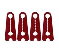 Car Door Shock Absorber - 4.2x1x1.3cm Car Door Dampers For Drivers Trailer Vehicle | 4 Piece Silicone Lock Guards | Doors Shock Absorber For Garage Parking Noise Reduction