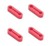 Car Door - Shock Absorber Pad Set High Elastic Anti | Collision Door Lock Protector Cover 4 Pieces Easy Install Noise Reduction for Truck, Commuting, Urban Driving or Family Trips