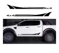 Car Door Side 4X4 4X2 Decals Truck Decor Stickers, For Isuzu Dmax Maxus T60, FOR Dodge, For RAM GWM Poer, For VW Amarok Auto Tuning Accessories