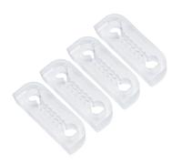 Car Door Slam Stopper - 4 Pieces Car Collision Protection Damper | Auto Door Shock Absorber Pads | Silicone Doors Lock Protector, Noise Reduction Anti Collision Cars Doors Bumper for SUV RV