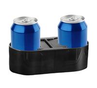 Car Drink Holder - Double Vehicle Cup Holder, Console Organizer Automotive Fixed Beverage Bracket | Stationary Drink Storage for Driving RV Off Roading Travel Golf Cart Truck Daily Use Bus