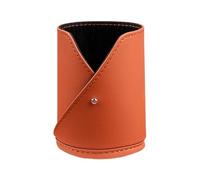 Car Drink Holder, Extra Cup Holder, 4.13x4.13x5.12 Inches Storage Box Leather Organizer, Backseat Accessory for Water Bottle Coffee Phone Auto RV Truck Sedan SUV Travel and Road Trip Organization