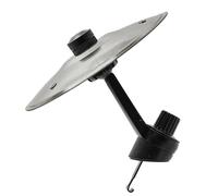 Car Drum Air Vient, Tiny Clip on Drum Crash, Auto Dashboard Decoration, Fun Iron Musical Instrument, Compact Vehicle Accessory for Music Lovers, 5,51 x 5,31 x 1,38 pulgadas