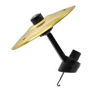 Car Drum Air Vient, Tiny Clip on Drum Crash, Auto Dashboard Decoration, Fun Iron Musical Instrument, Compact Vehicle Accessory for Music Lovers, 5,51 x 5,31 x 1,38 pulgadas