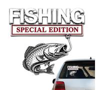 Car Emblem Fishing Ideal Special Edition Exterior Decals