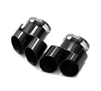 Car Escape Tubo 1 Par Para X5 G05 X6 G06 X7 G07 Silenciadores Traseros Cuádruples Silenciador Cola