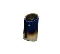 Car Escape Tubo Para A3 A1 A4 B8 2009-2016 Para Q5 2009-2012 Silenciador Tubo Escape Trasero Carbono Coche Garganta 75 Mm Silenciador Cola