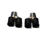 Car Escape Tubo Para G20 G21 M340i 2019-2025 Silenciador Escape Actualización Cuatro Puntas Fibra Carbono Acero Inoxidable Silenciador Cola