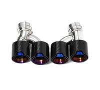 Car Escape Tubo Para G30 G31 535i 528i 530i 2018-2025 Punta Escape Cuatro Puertas Silenciador Fibra Carbono 5 Puntas Silenciador Cola