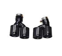 Car Escape Tubo Para G30 G31 535i 528i 530i 2018-2025 Punta Escape Cuatro Puertas Silenciador Fibra Carbono 5 Puntas Silenciador Cola