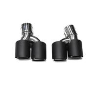 Car Escape Tubo Para G30 G31 535i 528i 530i 2018-2025 Punta Escape Cuatro Puertas Silenciador Fibra Carbono 5 Puntas Silenciador Cola