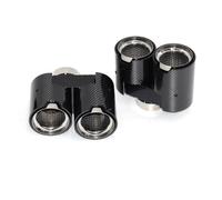 Car Escape Tubo Para Serie 3 330i 330e G20 G21 2020-2025 Silenciador Tubo Escape Punta Fibra Carbono Silenciador Cola
