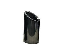Car Escape Tubo Silenciador Tubo Escape Trasero Carbono Coche 75 Mm Para A3 A1 A4 B8 2009-2016 Q5 2009-2012 Silenciador Cola