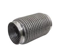 Car Escape Tubo Tubo Escape Coche Conexión Flexible Telescópica Fuelle Malla Acero Conector Silenciador Inoxidable Soldado Universal Silenciador Cola