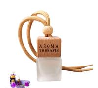 Car Essential Oil Diffuser - Hanging Car Diffuser Bottle | Refillable Cars Essential Oil Diffusers, Empty Glass Perfume Diffusers Bottle Aromatherapy Pendant Decoration