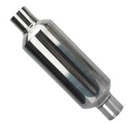 Car Exhaust Muffler - Car Exhaust System Muffler Pipe, Stainless Steel Resonator | Automotive Replacement Pipes for Reduce Engine Noise Sport Racing Trucks Vehicles