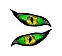 Car Eye Sticker - Scary Simulation s Reflective Decal For Vehicle Body Window, 2 Pcs Realistic Eyes Stickers Cover, Vinyl Car Decoration For SUV Truck