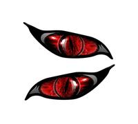 Car Eye Sticker - Scary Simulation s Reflective Decal For Vehicle Body Window, 2 Pcs Realistic Eyes Stickers Cover, Vinyl Car Decoration For SUV Truck