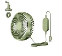 Car Fan, Electric Vehicle Blower, 3-Speed Cooling Fan, Quiet Powerful Airflow, Adjustable Circulation Design, Portable Compact Ideal for Truck, RV, Camping, Automobile, Home