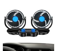 Car Fan for Backseat - Duâl Head USB Carfań | Head Car USBFan High Power PP Cooling Fan USB Powered Rear Seat Ventilator for Truck Van Office Dorm Vehicle Air Circulation Device
